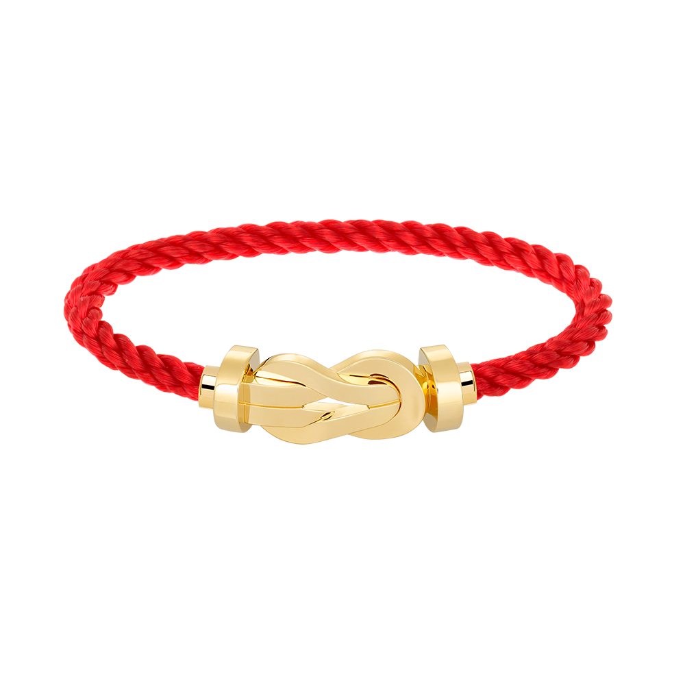 [baslovejewels]CHANCE LARGE 8 FIGURE BUCKLE NO DIAMOND BRACELET GOLD