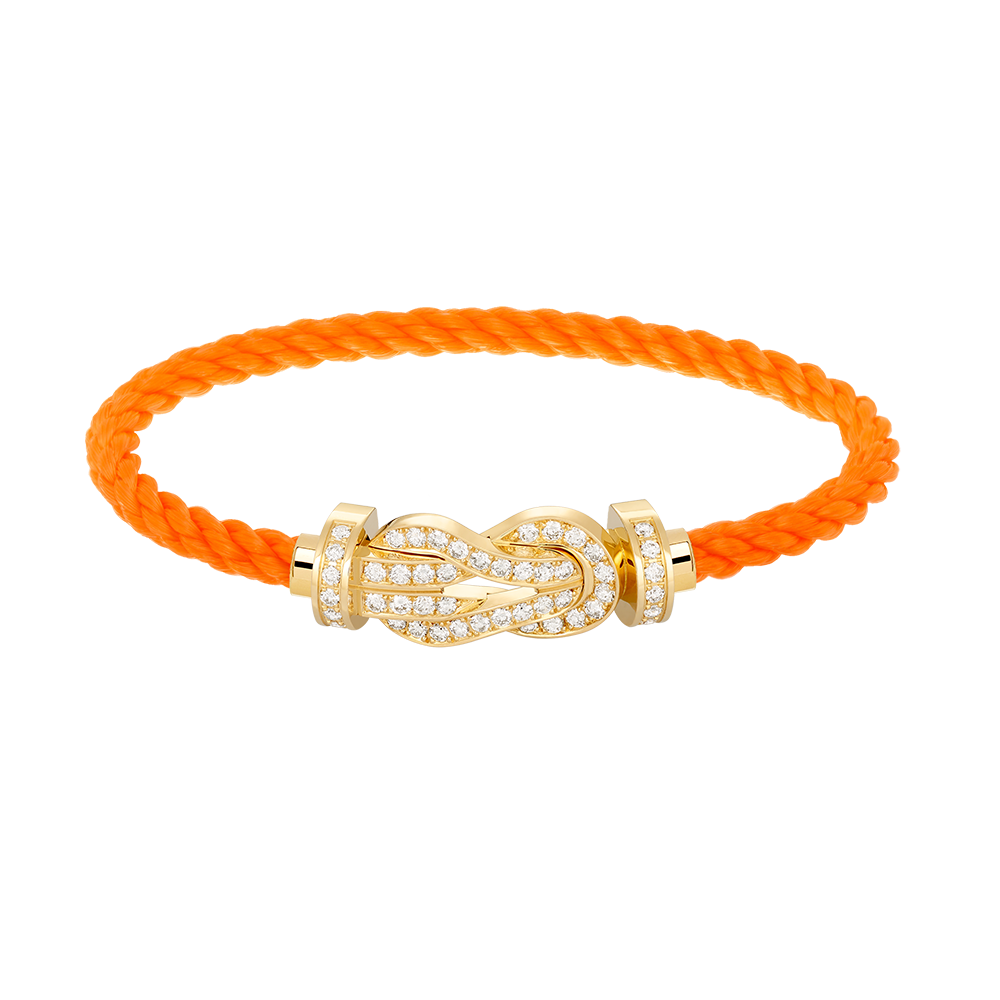 [baslovejewels]CHANCE LARGE 8 FIGURE BUCKLE FULLDIAMOND BRACELET GOLD