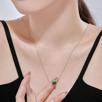 [baslovejewels]Luxurious Square Shape Colorful Necalack