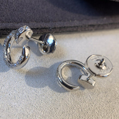 [baslovejewels]JUSTE EARRINGS SILVER DIAMONDS