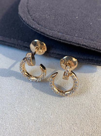[baslovejewels]JUSTE EARRINGS GOLD DIAMONDS