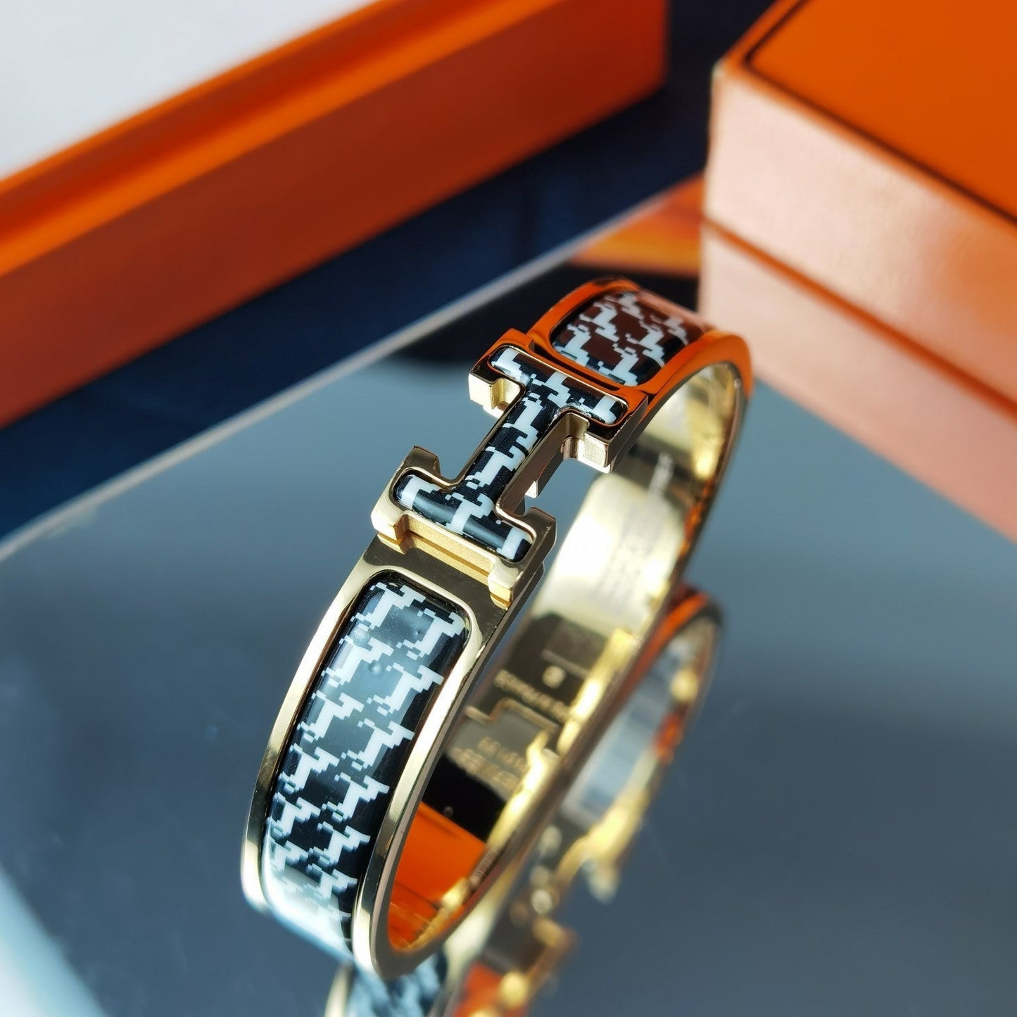 [baslovejewels]H HORSE BRACELET 12MM