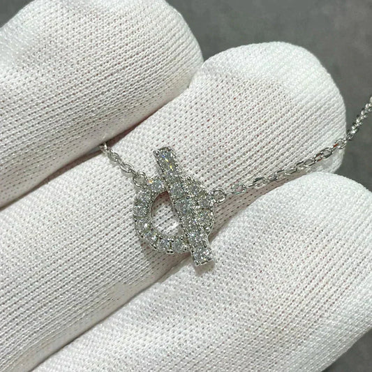 [baslovejewels]ECHAPEE NECKLACE DIAMOND