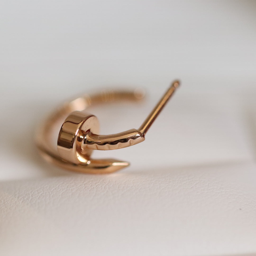 [baslovejewels]JUSTE EARRINGS PINK GOLD