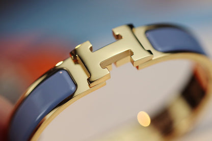 [baslovejewels]H BRACELET 12MM BLUE GRAY