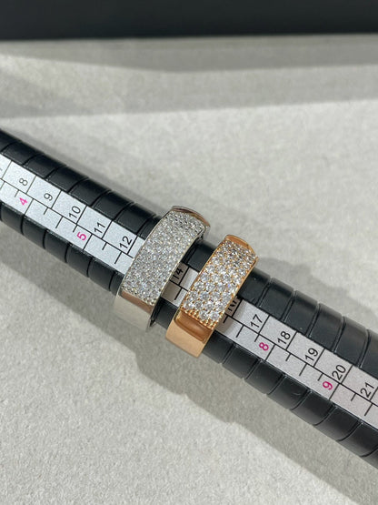 [baslovejewels]LIENS EVIDENCE  DIAMOND PAVED RING