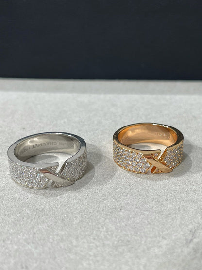 [baslovejewels]LIENS EVIDENCE  DIAMOND PAVED RING