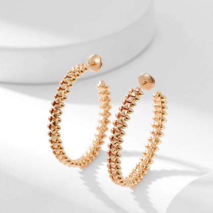 [baslovejewels]CLASH HOOP EARRINGS