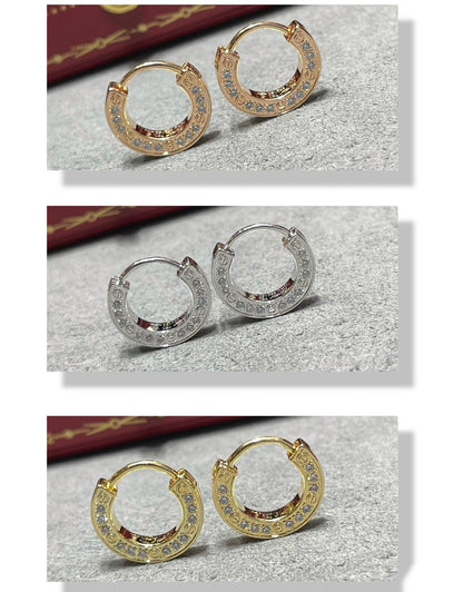 [baslovejewels]LOVE DIAMOND EARRINGS