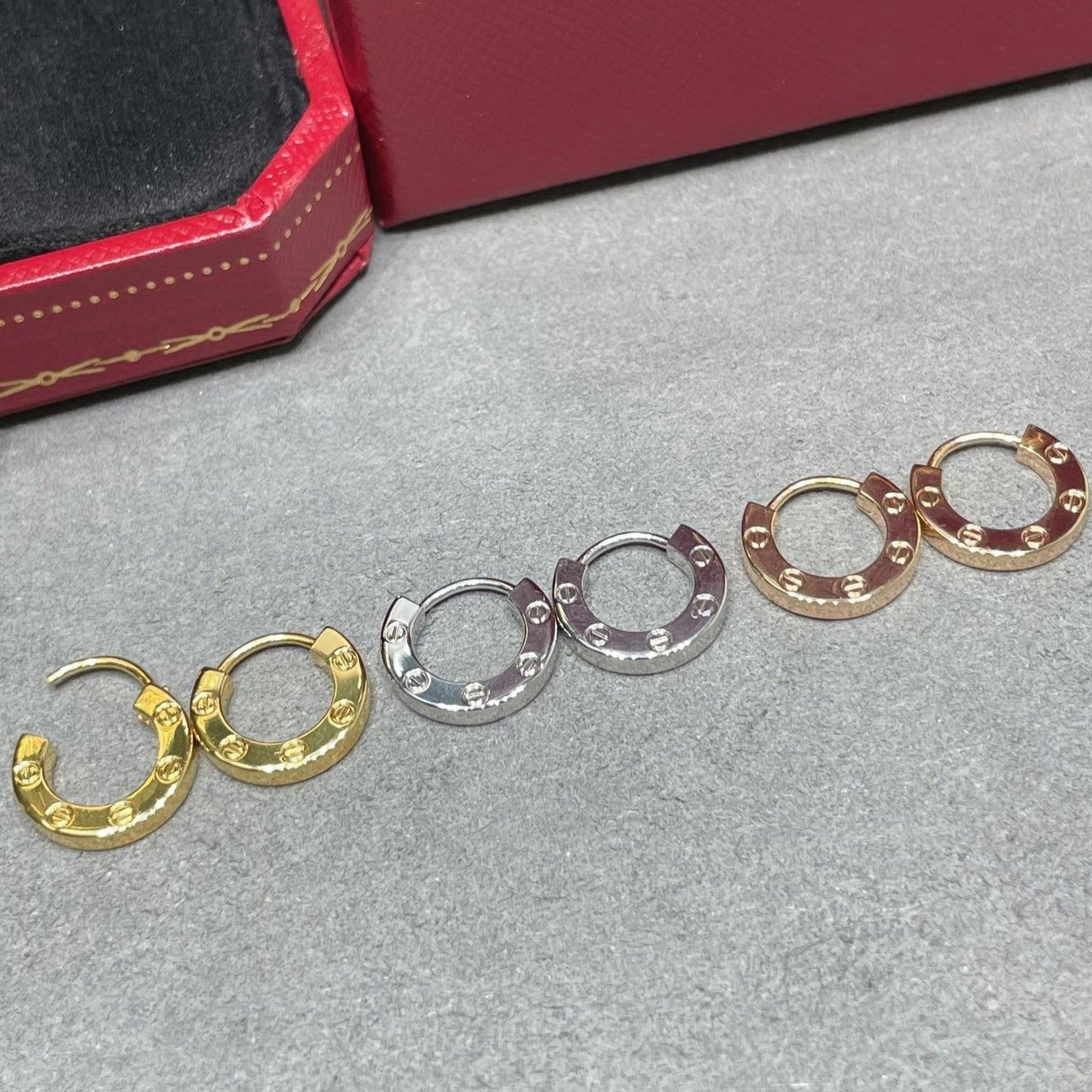 [baslovejewels]LOVE MINI EARRINGS