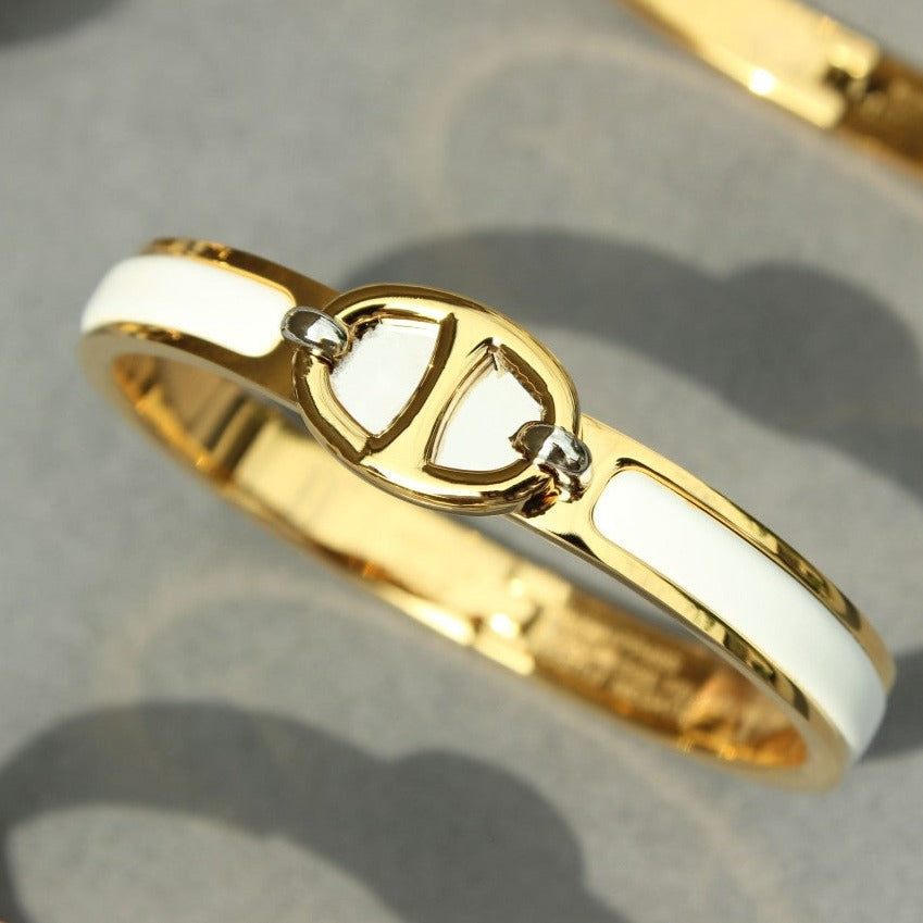 [baslovejewels]CLIC CHAINE GOLD BRACELET