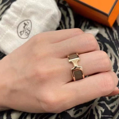[baslovejewels]OLYMPE PINK GOLD RING