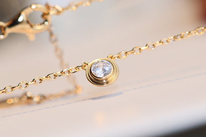 [baslovejewels]DAMOUR DIAMOND NECKLACE