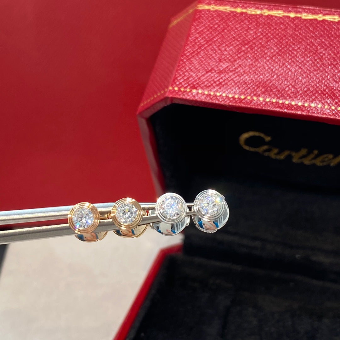 [baslovejewels]DAMOUR DIAMOND EARRINGS