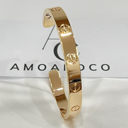 [baslovejewels]LOVE BRACELET 6.1MM OPEN CUFF