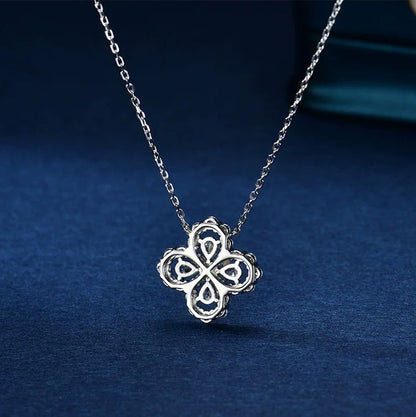 [baslovejewels]LOOP NECKLACE FULL MOTIF DIAMOND 16MM MULTIPLE COLORS