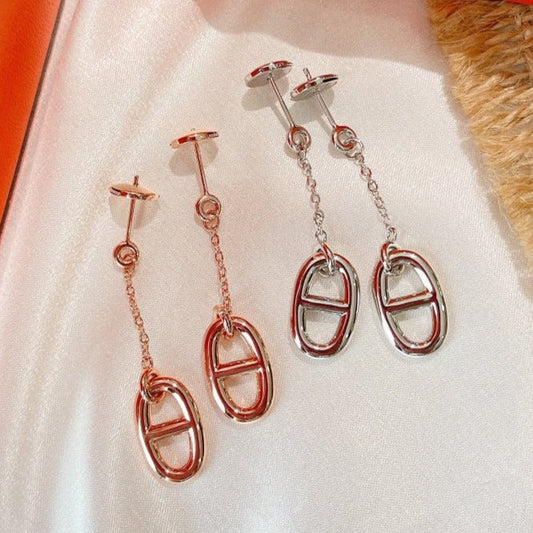 [baslovejewels]CHAINE TASSEL EARRINGS