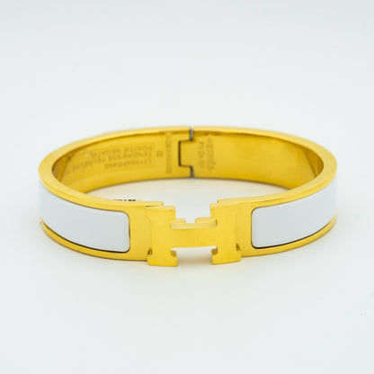 [baslovejewels]H WHITE BRACELET