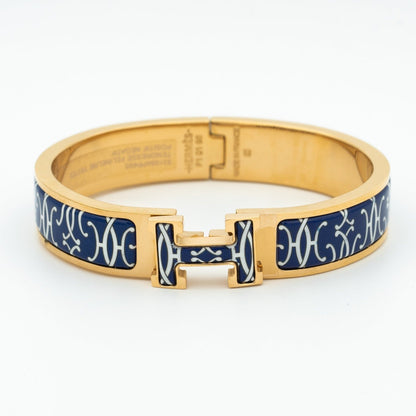 [baslovejewels]H BRACELET BLACK MULTICOLOR