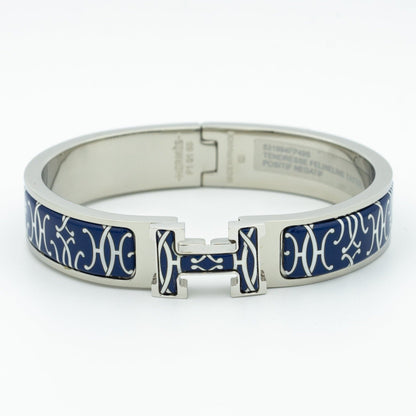 [baslovejewels]H BRACELET BLACK MULTICOLOR
