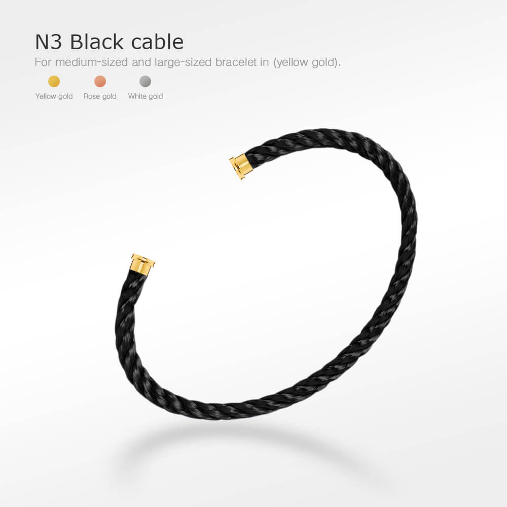 [baslovejewels]FORCE SERIES BRACELET CABLES 50 CHOICES (DIY SELECTION)