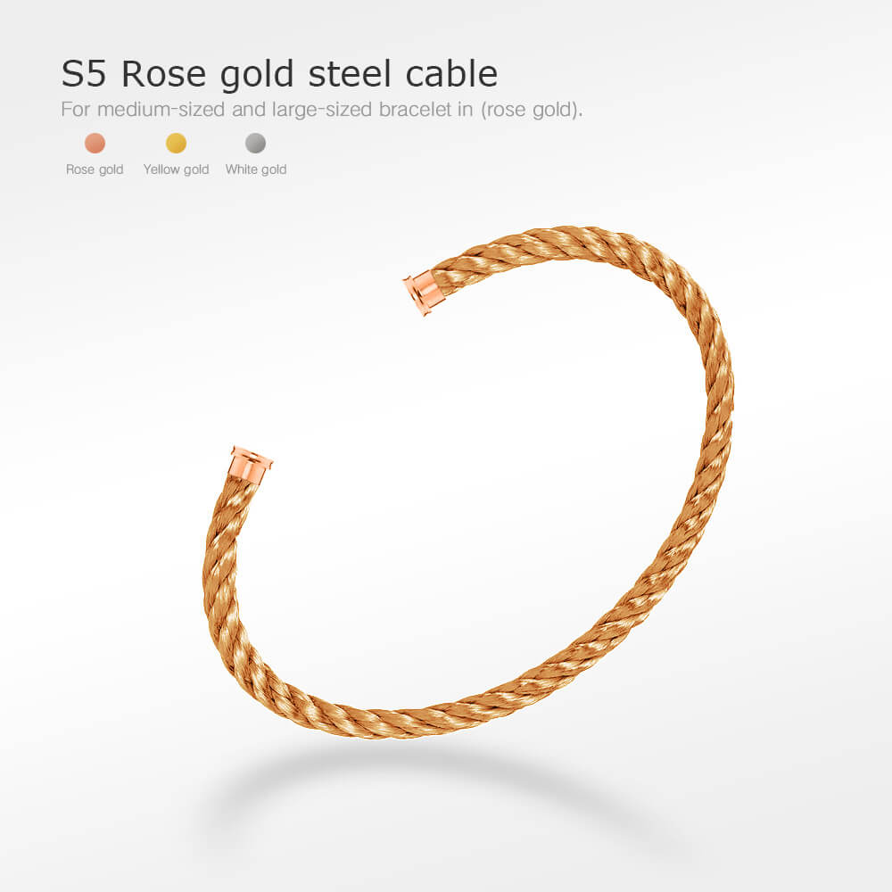 [baslovejewels]FORCE SERIES BRACELET CABLES 50 CHOICES (DIY SELECTION)