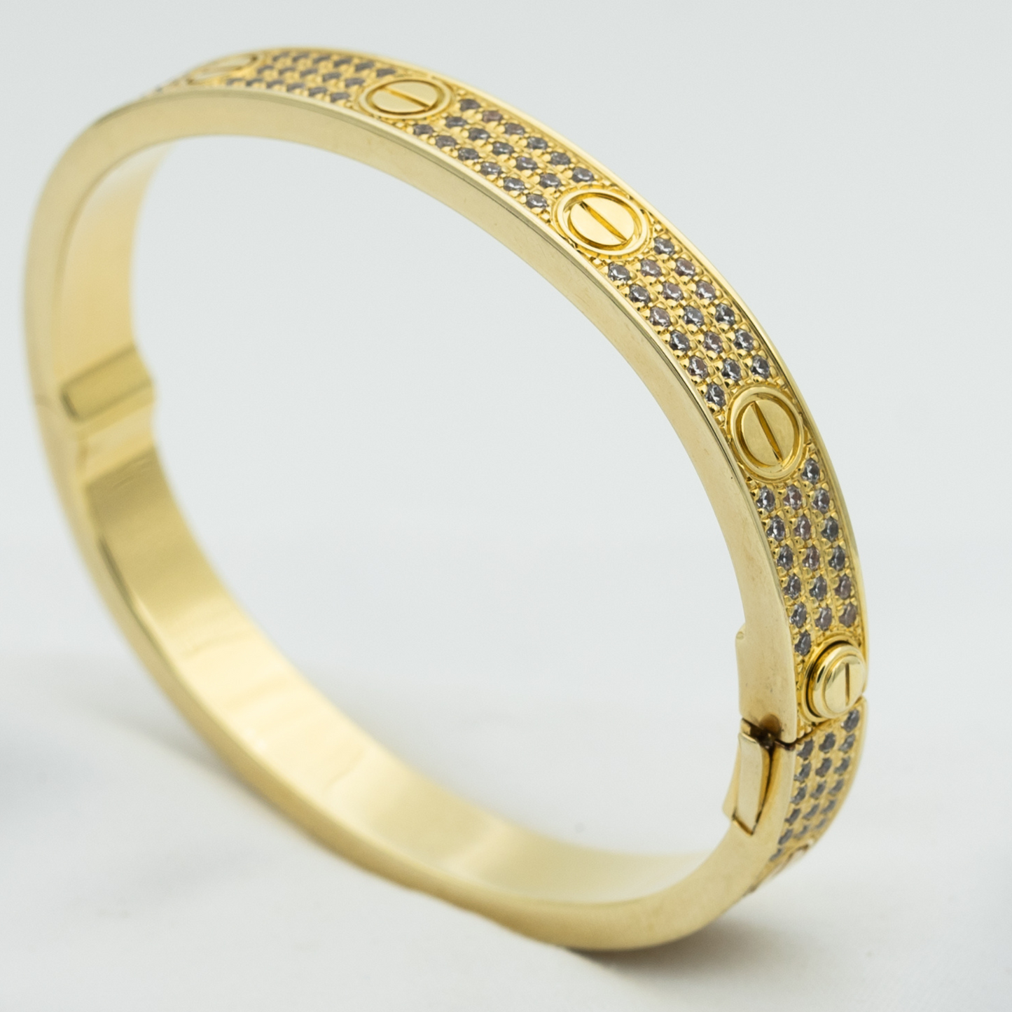 [baslovejewels]LOVE BRACELET 6.1MM DIAMOND-PAVED
