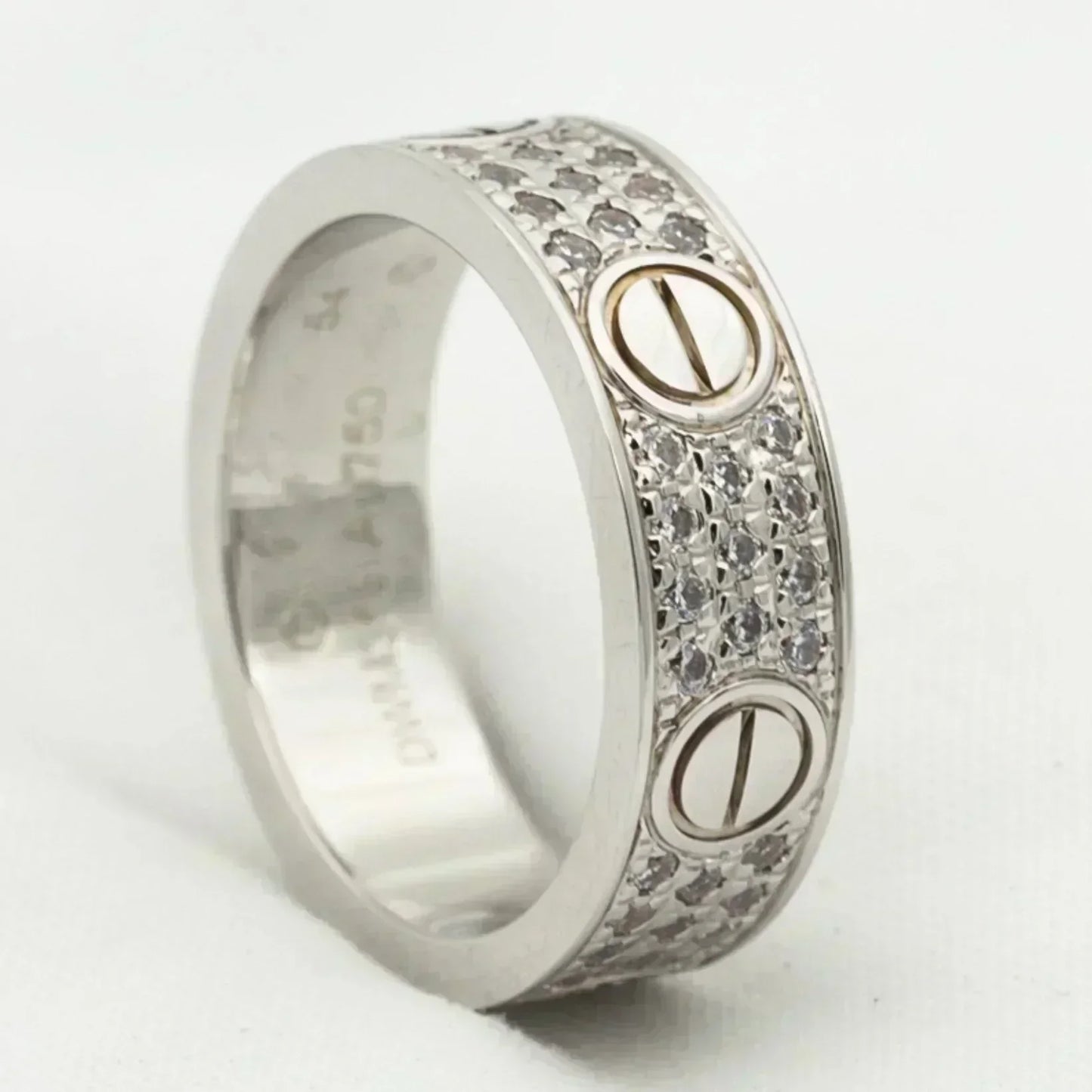 [baslovejewels]LOVE RING 5.5MM DIAMONDS PAVED