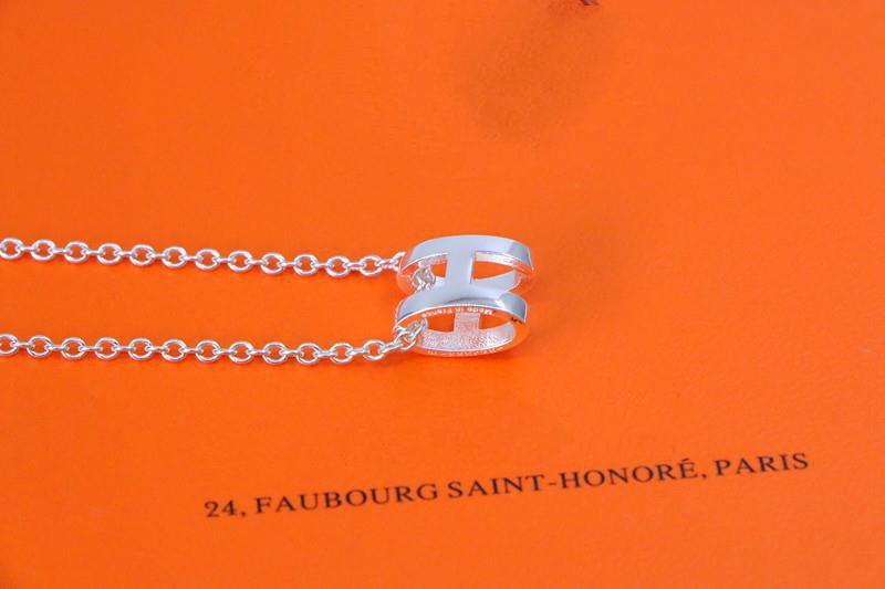 [baslovejewels]HM NECKLACE H LETTER OVAL SERIES