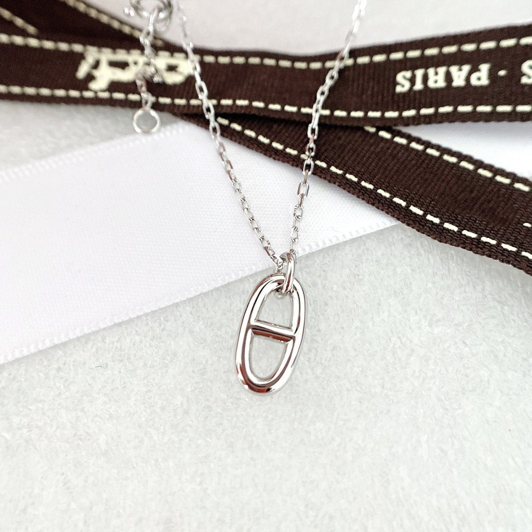 [baslovejewels]HM PIG NOSE NECKLACE