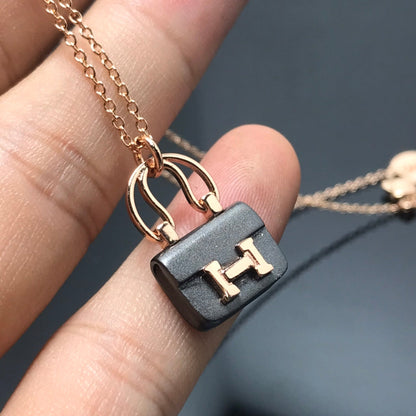[baslovejewels]WOMEN'S HM AMULETTES CONSTANCE PENDANT NECKLACE