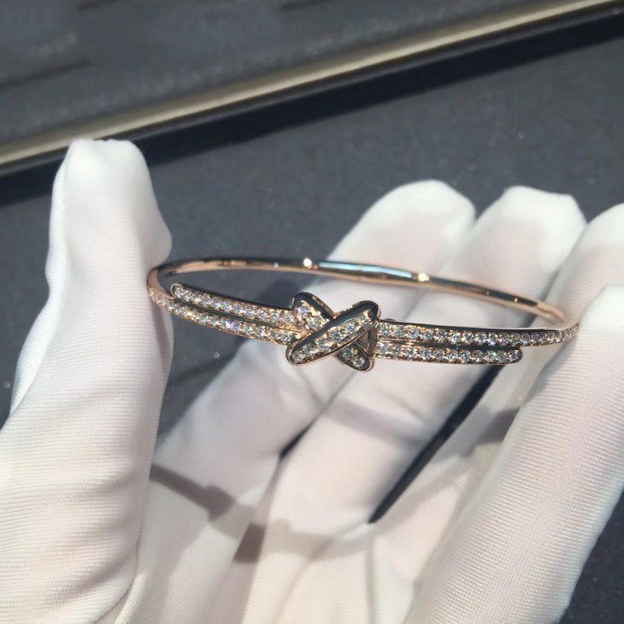 [baslovejewels]JEUX DE BRACELET DIAMONDS PINK GOLD
