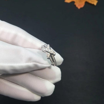 [baslovejewels]JEUX DE SILVER DIAMOND RING