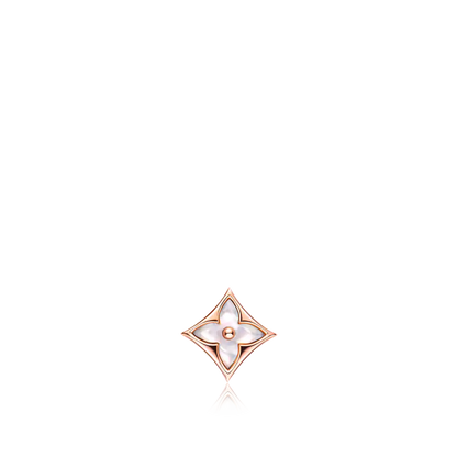 [baslovejewels]STAR MOP PINK GOLD EARRINGS