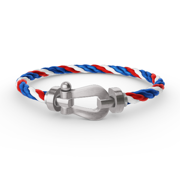 [baslovejewels]FORCE LARGE HORSESHOE NO DIAMOND BRACELET SILVER